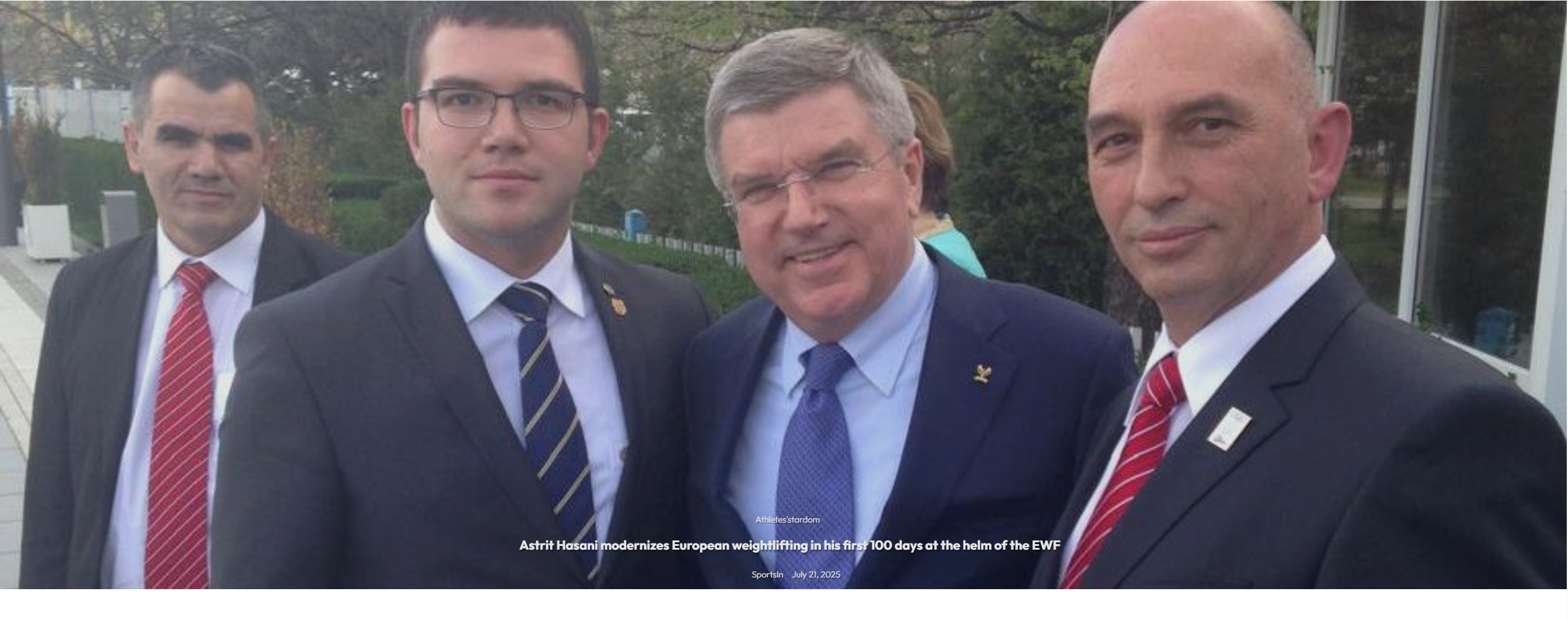 Astrit Hasani modernizes European weightlifting in his first 100 days at the helm of the EWF